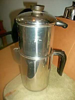 Vintage Revere Ware Drip-O-Later Coffee Maker Pot Pre-1968 Copper Bottom • $39.99