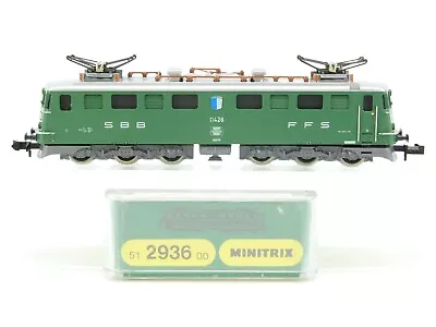 N Scale Minitrix 51293600 SBB FFS Swiss Rail Ae 6/6 Electric Locomotive #11428 • $179.99