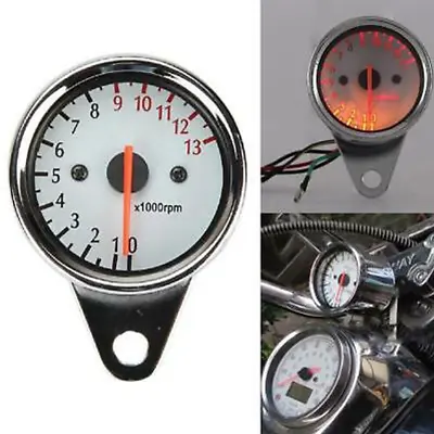 Motorcycle LED Gauge Tachometer For Harley Softail Sportster Dyna Touring • $22.92