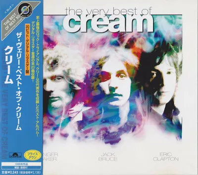 Eric Clapton Cream The Very Best Of Cream Japanese Import CD + OBI • £19.99