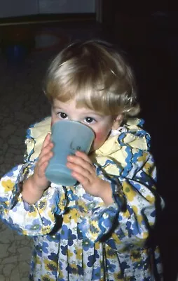 H089_35mm Slides 1980 Halloween Costume Child Clown Group Of 2 • $7.49