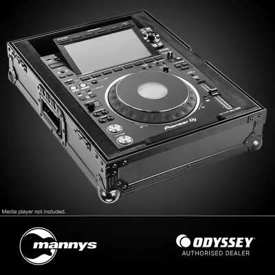 Odyssey Flight Zone Black Label Pioneer CDJ3000 Media Player Case (FZCDJ3000BL) • $229.95