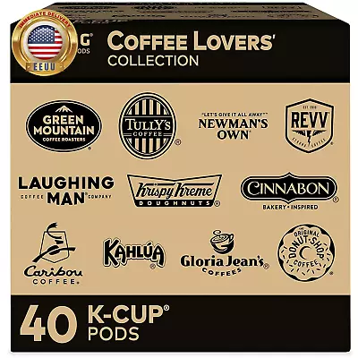 Coffee Lovers' Collection Sampler Pack Single-Serve K-Cup Pods Compatible With • $45.60