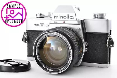 [EXC/Read] MINOLTA SRT 101 SLR 35mm Film Camera W/MC 28mm F3.5 Lens From Japan • $88.02