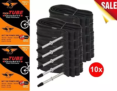 700x18-25c 80mm Presta Valve Road Bicycle Bike Cycling Inner Tubes Wheel Tire • $64.76