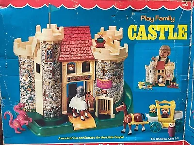 Vintage Fisher Price Little People Play Family Castle 993 • $325