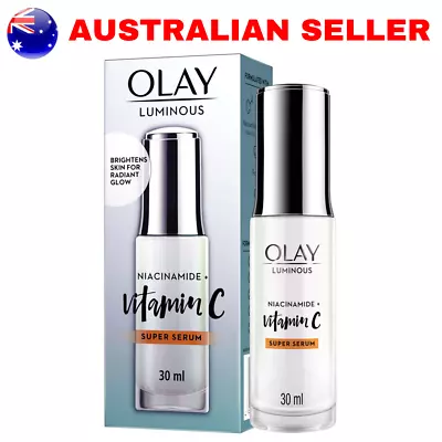 Olay Luminous Niacinamide + Vitamin C Face Brightening Super Serum 30ml • $29.99