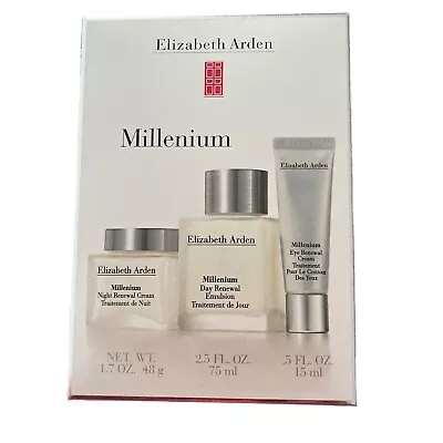 NEW Elizabeth Arden Millenium 3 Set - Day Night Eye Renewal Cream • $49.69