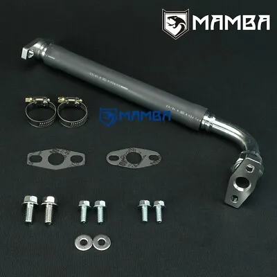 MAMBA Turbo Oil Return Line Mitsubishi Lancer EVO 4-9 W/ Stock TD05HR Turbo • $71.50