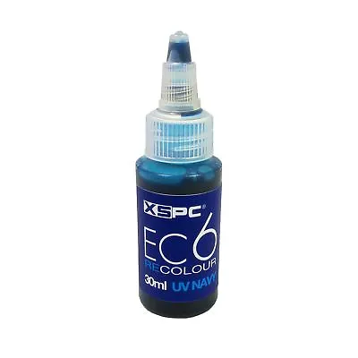 XSPC EC6 RECOLOUR 30ml Water / System / Coolant Dye - UV Navy • £8.99