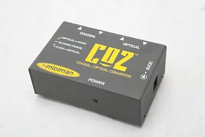 M-Audio Midiman Co2 Coaxial/Optical Converter MIDI NO POWER SUPPLY D52 • $49.81