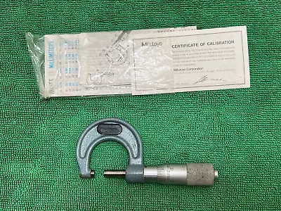 Mitutoyo Micrometer #103-113 0001 -1  Made In Japan • $20