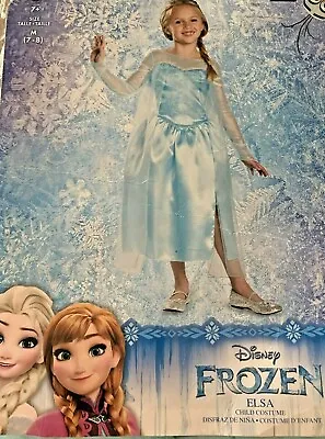 Disney Frozen Elsa Dress Costume Gown Size 7/8 - NWT • $20.80