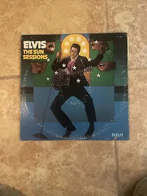 Elvis Presley  Elvis The Sun Sessions  Vinyl LP  RCA APM1-1675 SHRINK Pre Owned • $14
