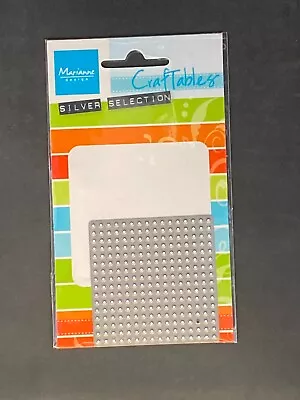 Marianne Design Craftables CR 1454 Square Dots Cut & Emboss Cards Scrapbooking • $9.95