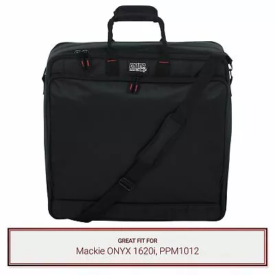 Gator Cases Mixer Bag Fits Mackie ONYX 1620i PPM1012 Mixers • $85