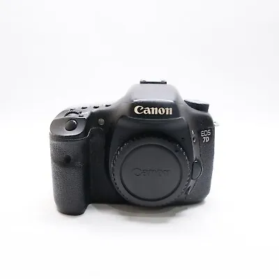 Canon EOS 7D 18.0 MP Digital SLR Camera - Black  (Spares And Repairs) • £119