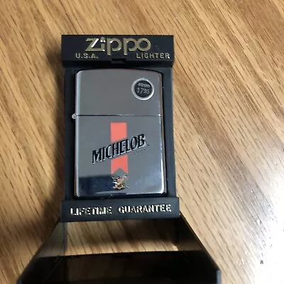 Zippo Lighter Michelob Beer Advertising Vintage 1993 UNFIRED • $69