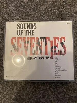 £4.99 • Buy Sounds Of The 70's By Various Artists (CD, 1995) 2CD Fat Box Fatbox Rare