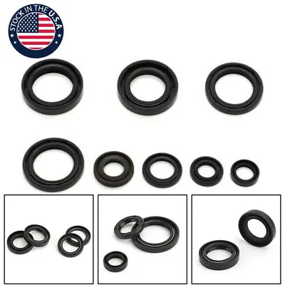 For Yamaha DT125 DT175 MX125 MX175 IT175 YZ125 1974-1983 Engine Oil Seal Kit Fit • $11.39