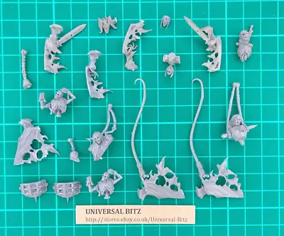 Corpse Cart Job Lot T Whips Warhammer AOS Vampire Flesh-eater Courts U1 A • $12.62