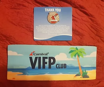 Carnival Cruise 2015 BREEZE Ship Platinum & Diamond VIFP Pin Plus Can Cooler • $7.99
