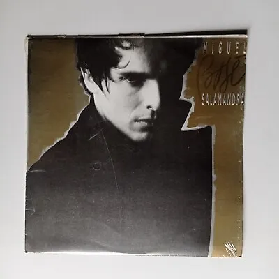 Miguel Bose – Salamandra [1986] Vinyl LP Electronic Ballad Vocal Synth Pop • $26.38