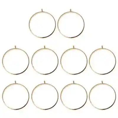 £7.99 • Buy 10 Pcs/Set Hollow Circle Open Back Bezel Pendants For DIY Keychain Resin Jewelry