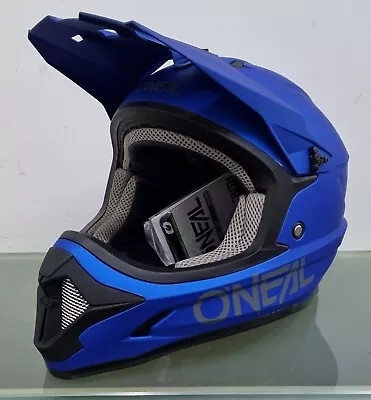 Oneal 2022 1 Series Solid Blue Kids Helmet Size Medium On0632253 • $118.99