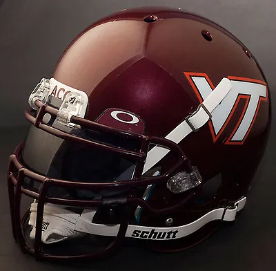 VIRGINIA TECH HOKIES Football Helmet • $379.99