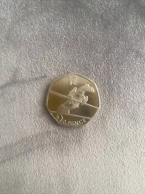 2011 Rare EQUESTRIAN 50 Pence - LONDON 2012 OLYMPIC GAMES • £10000