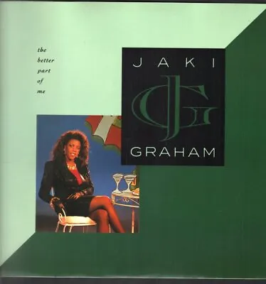 Jaki Graham Better Part Of Me 12  Vinyl UK Emi 1989 Pic Sleeve Has A Little Bit • £2.28