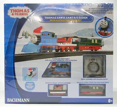 Bachmann Ho Scale Thomas & Friends Saves Santa's Sleigh Train Set Bac00773 New • $319.90