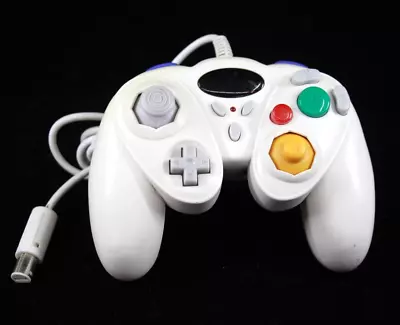 Unofficial 3rd Party Nintendo GameCube Wired White Controller • $24.95