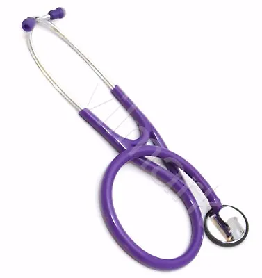 Professional Cardiology Stethoscope Purple 14b Life Limited Warranty • $24.99