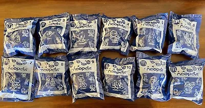 Neopets Vintage 2005 McDonalds Complete Set Of 12 Sealed - Blue Package • $55