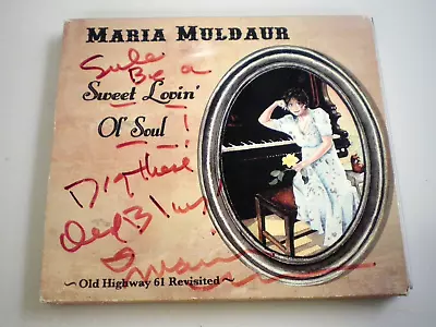 MARIA MULDAUR Sweet Lovin' Ol' Soul SIGNED / AUTOGRAPHED (2005 Stony Plain CD) • $15.99