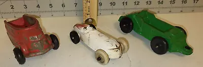 Vintage Hard Rubber Toy Car Lot.  Sun Arcur. • $14.95