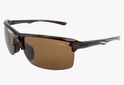 Maxx HD Sunglasses 14ER HDP Tortoise Golf Fishing Hiking Polarized Brown Lens • $16.90