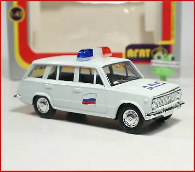 1:43 Soviet LADA 2102 Police Made In USSR Russian VAZ URSS UdSSR • $37