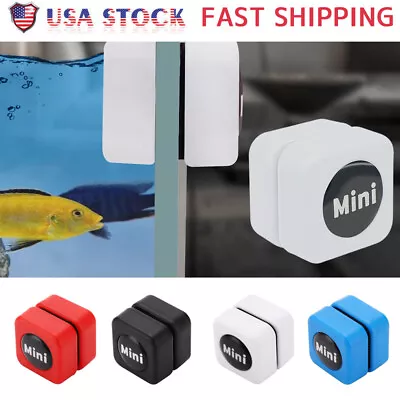 4 Colors Magnetic Brush Cleaner Cleaning Glass Aquarium Magnet Fish Tank Aquatic • $8.79