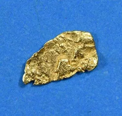 Alaskan-Yukon BC Gold Rush Natural Gold Nugget 0.11 Grams Genuine • $13.53