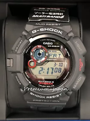 CASIO G-SHOCK GW-9300-1JF MUDMAN MULTIBAND6 Japan Imported NEW • $217