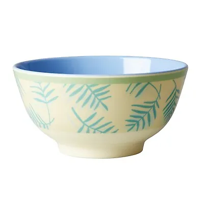RICE Melamine Bowl In Palm Leaves Print • £8.50