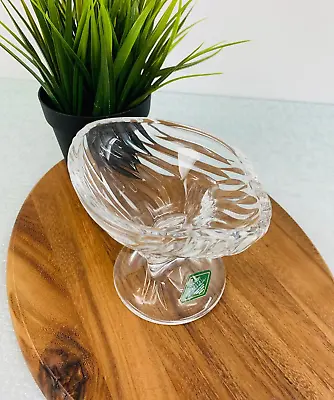 Shannon 24% Lead Crystal Footed Bowl • $14