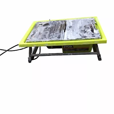 RYOBI 7 In. 4.8 Amp Tabletop Tile Saw | Blade Stuck On Saw • $76.50