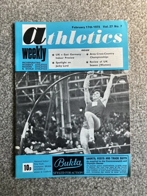 £6.99 • Buy ATHLETICS WEEKLY - 17 February 1973 -  Cosford Indoors; Mike Winch