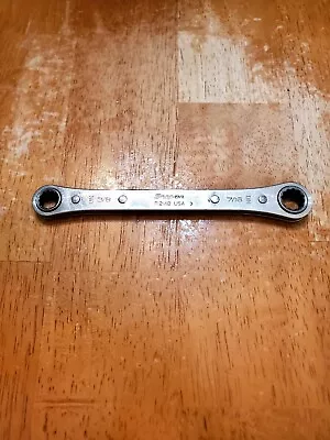 Snap On 3/8-7/16 12PT Ratchet Wrench R1214B • $16