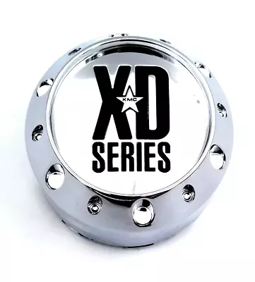 KMC XD Series Chrome Wheel Center Cap 5 Lug 6 Lug 4.25  Snap In 464K106 905K106 • $22