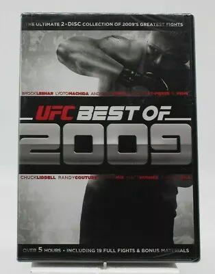 UFC Best Of 2009 DVD NEW 2 Disc Collection Of 2009's Greatest Fights • $6.53